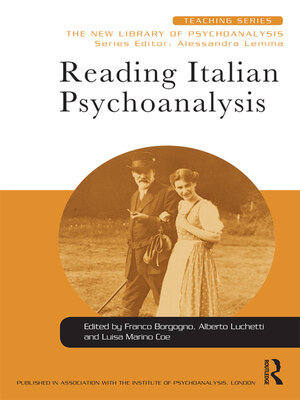 cover image of Reading Italian Psychoanalysis